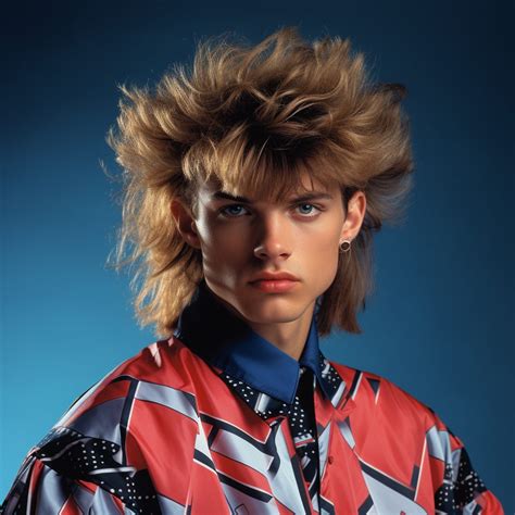 80's hair for guys